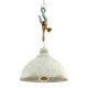 Eglo 33032 - Hanglamp aan ketting REDDITCH 1xE27/60W/230V witte patina