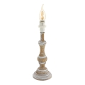 Eglo 33054 - Pied de lampe 1xE14/40W/230V, finition marron patinée