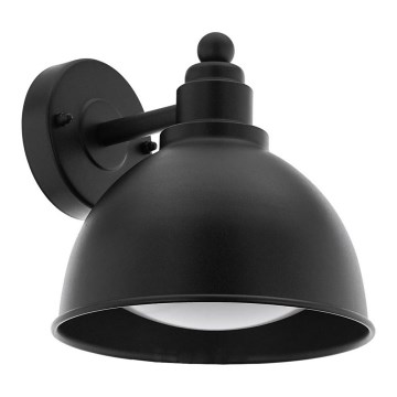 Eglo 33143 - Applique murale extérieure AIROLA 1xE27/40W/230V IP44 noir