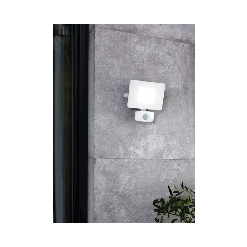 Eglo - LED Schijnwerper met sensor LED/20W/230V IP44