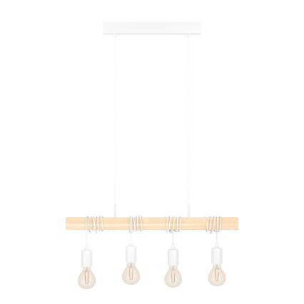 Eglo - Hanglamp aan koord 4xE27/60W/230V