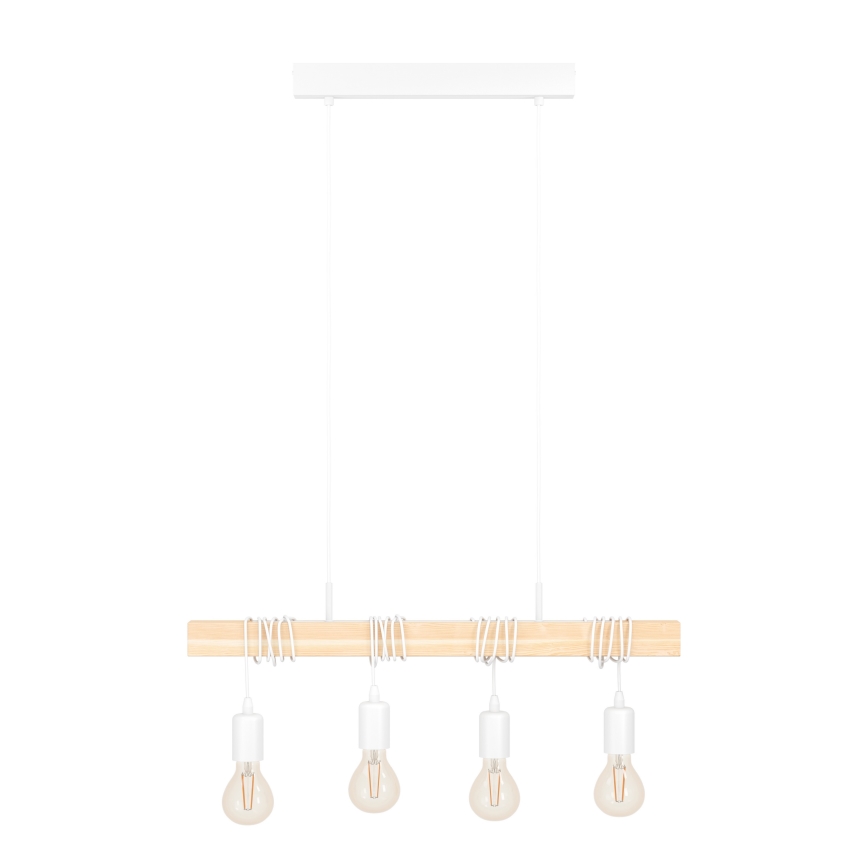 Eglo - Hanglamp aan koord TOWNSHEND 4xE27/60W/230V