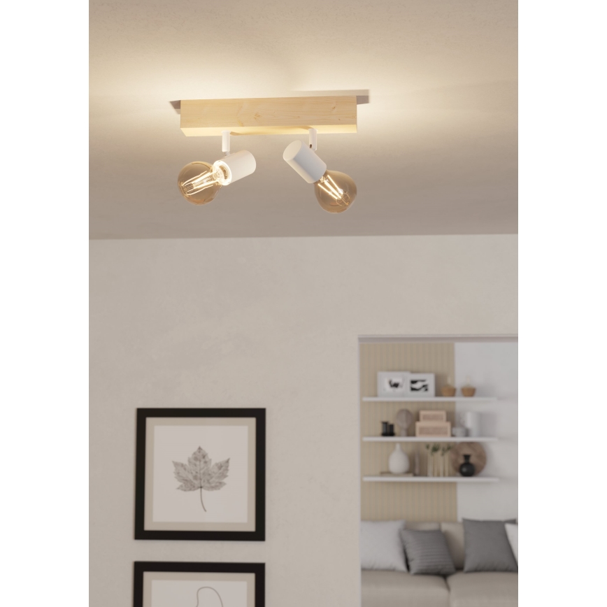 Eglo - Spot TOWNSHEND 2xE27/60W/230V