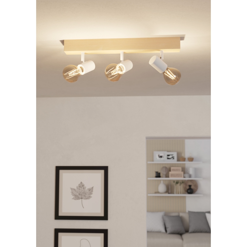 Eglo - Spot TOWNSHEND 3xE27/60W/230V