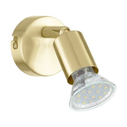 Eglo - LED Wandspot 1xGU10/2,8W/230V 3000K goud