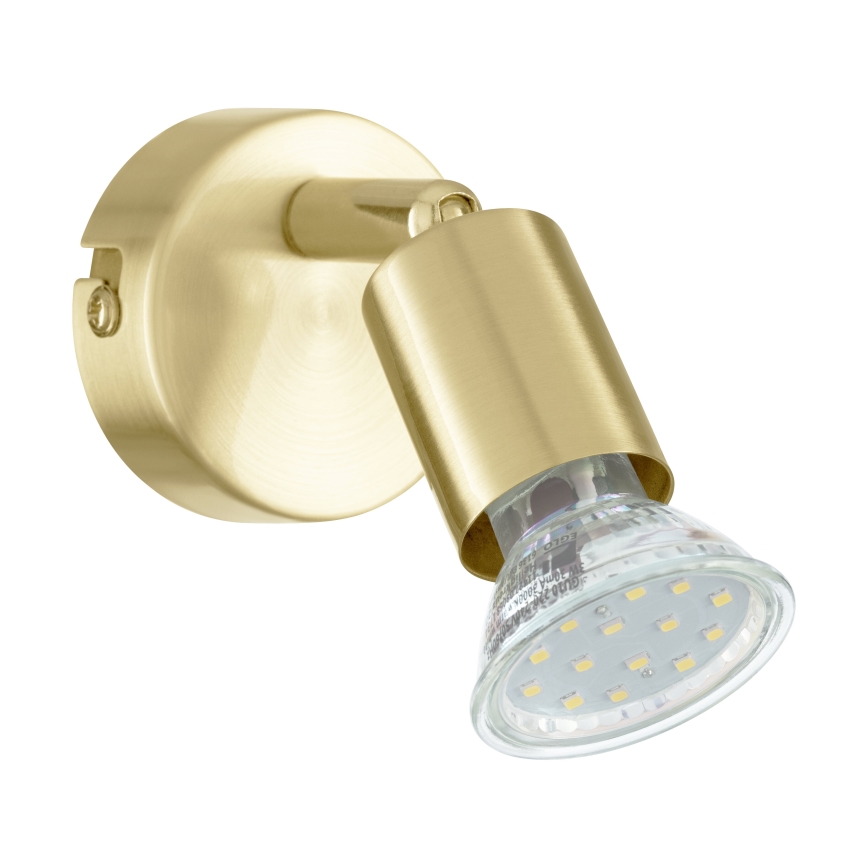 Eglo - Spot mural LED 1xGU10/2,8W/230V 3000K doré