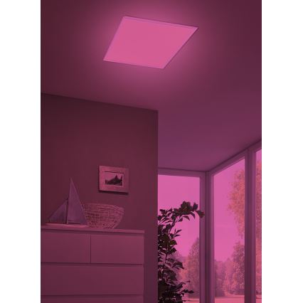 Eglo 33204 - Luminaire RGBW à intensité variable SALOBRENA-C LED/34W/230V 2700-6500K + télécommande