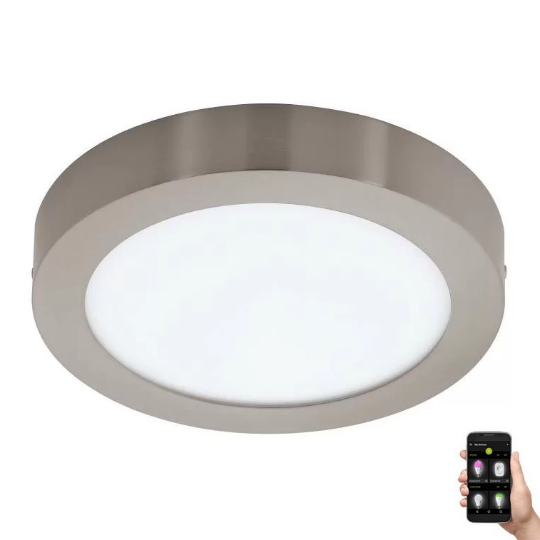 Eglo 33214 - RGBW dimbare plafondlamp FUEVA-C LED/21W/230V