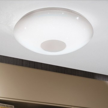 Eglo 33218 - LED RGBW Dimbaar plafondlamp VOLTAGO-C LED/17W/230V 2700-6500K Ø 38 cm