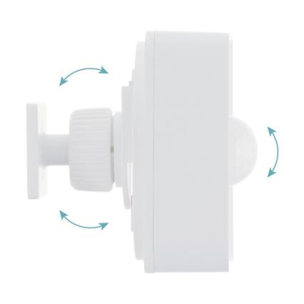 Eglo 33236 - Détecteur de mouvement extérieur CONNECT SENSOR 3xAA 12 m blanc IP44