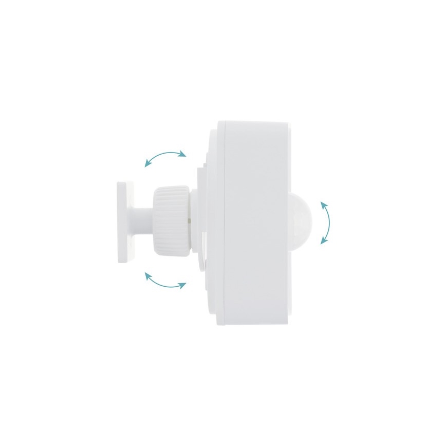 Eglo 33236 - Détecteur de mouvement extérieur CONNECT SENSOR 3xAA 12 m blanc IP44