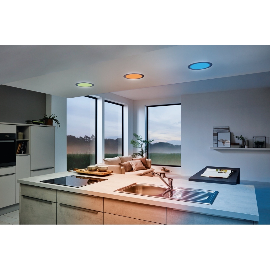 Eglo 33317 - LED RGBW dimbare inbouwspot FUEVA-C LED/15,6W/230V 2700-6500K Ø 22,5 cm