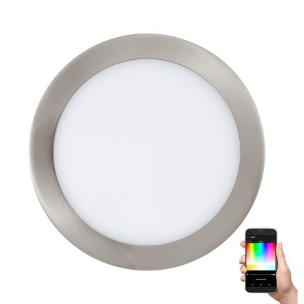 Eglo 33317 - Luminaire encastré LED RGBW dimmable FUEVA-C LED/15,6W/230V 2700–6500K Ø 22,5 cm