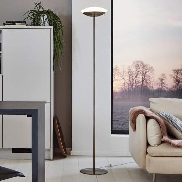 Eglo 33325 - Dimbare LED RGBW vloerlamp FRATTINA-C 1xLED/18W/230V mat chroom