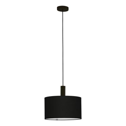 Eglo 33354 - Suspension sur câble AMANI 1xE27/60W/230V Ø 38 cm noir