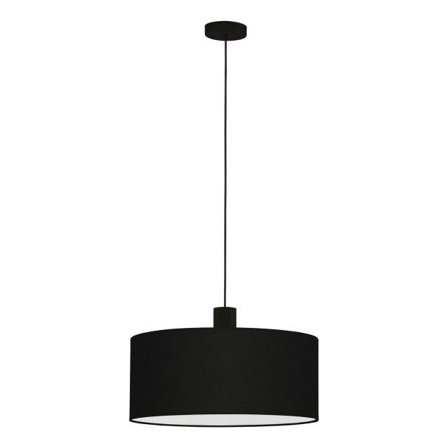 Eglo 33355 - Hanglamp aan snoer AMANI 1xE27/60W/230V Ø 53 cm zwart