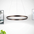 Eglo 33483 - LED-hanglamp aan kabel ALCAZABA 2×LED/18 W/230 V 3000 K Ø 55 cm brons
