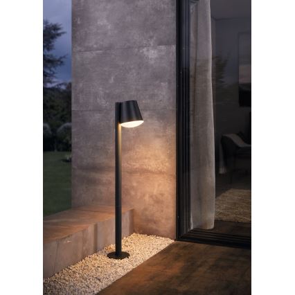 Eglo 33561 - LED dimbare buitenlamp CALDIERO-C 1xE27/9W/230V IP44 antraciet