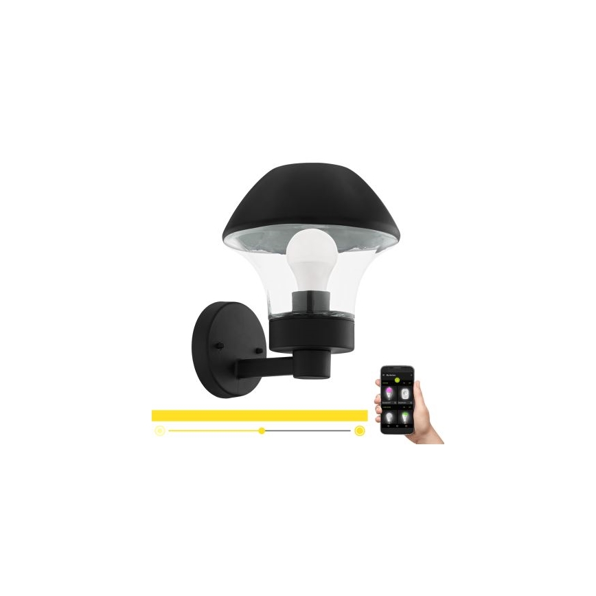 Eglo 33567 - Applique murale extérieure LED dimmable VERLUCCA-C 1xE27/9W/230V IP44