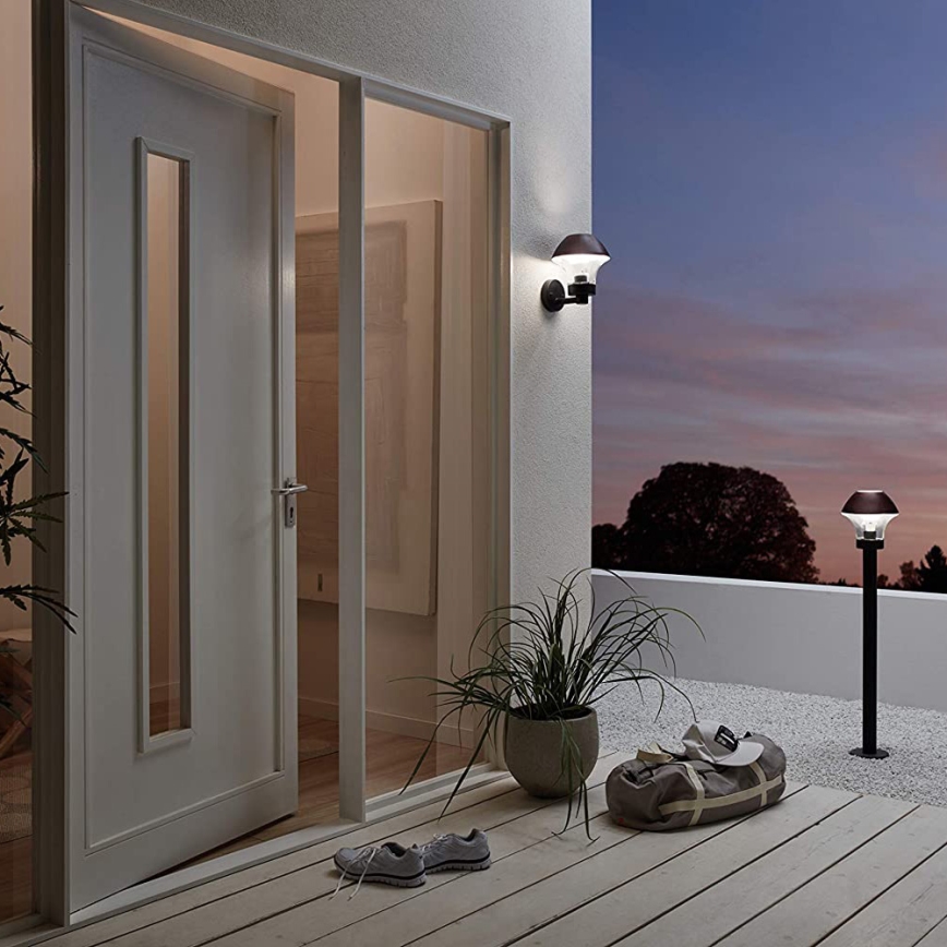 Eglo 33568 - LED dimbare buitenlamp VERLUCCA-C 1xE27/9W/230V IP44