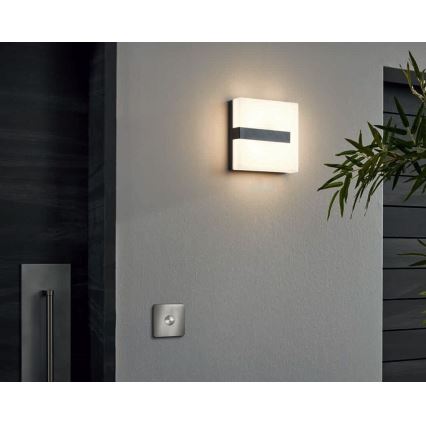 Eglo 33574 - Applique murale extérieure à intensité variable TORAZZA-C LED/14W/230V IP44