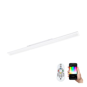 Eglo 33589 - Panneau RGBW à intensité variable SALOBRENA-C LED/34W/230V + Télécommande