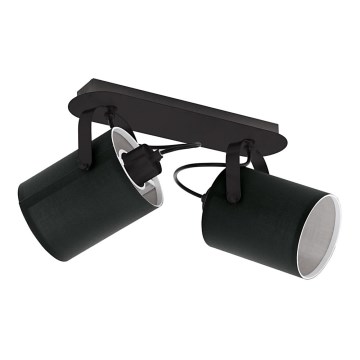 Eglo 33646 - Spot d'éclairage VILLABATE 2xE27/10W/230V