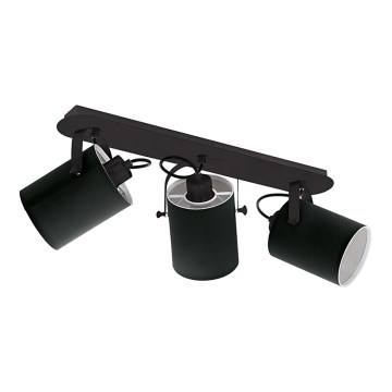 Eglo 33647 - Plafondspot VILLABATE 3xE27/10W/230V