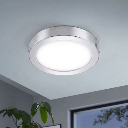 Eglo 33667 - LED RGBW dimbare plafondlamp voor badkamer FUEVA-C LED21W/230V Ø 30 cm IP44