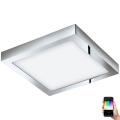 Eglo 33668-LED RGBW Dimbaar badkamerarmatuur FUEVA-C 21W/230V 2700-6500K 30x30cm IP44
