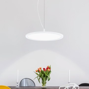 Eglo 33675 - LED RGBW Dimbare hanglamp aan een koord CERIGNOLA-C LED/21W/230V 2700-6500K + afstandsbediening
