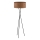 Eglo 33705 - Vloerlamp CANNAFESCA 1xE27/60W/230V bruin/zwart