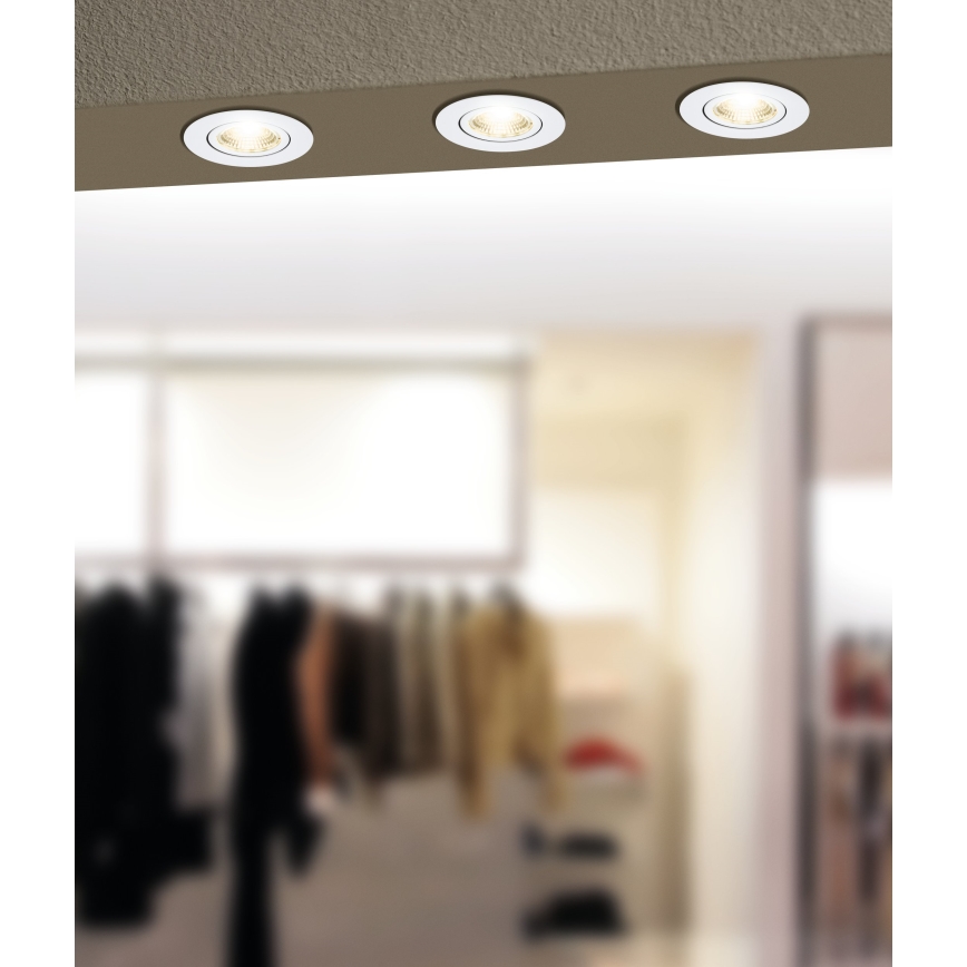 Eglo 33978 - Dimbare inbouwspot SALICETO LED/4W/230V IP23