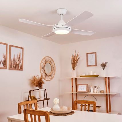 Eglo - Ventilateur de plafond LED/20W/230V