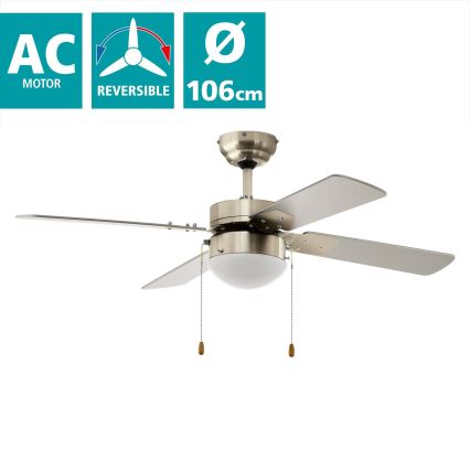 Eglo - Ventilateur de plafond 1xE14/60W/230V