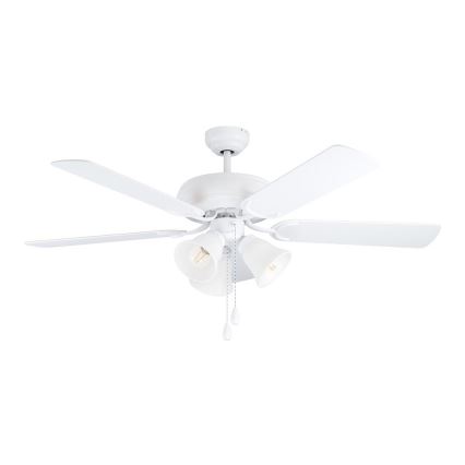 Eglo 35076 - Ventilateur de plafond LAS PALMAS 3xE27/40W/230V blanc