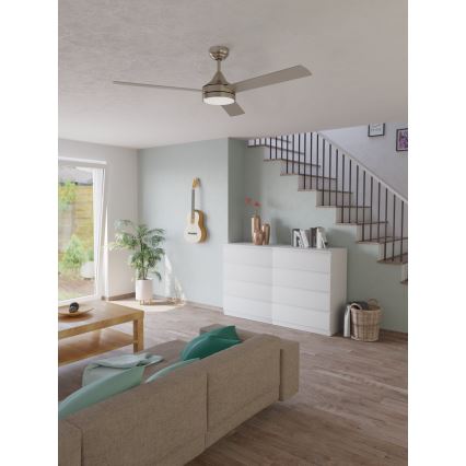 Eglo - Ventilateur de plafond LED/20W/230V + télécommande