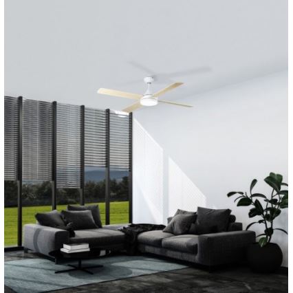 Eglo - LED-plafondventilator LED/20W/230V 3000/4000/5000K + afstandsbediening wit