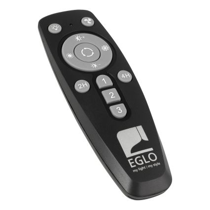 Eglo - Plafonnier à intensité variable LED/25,5W/230V blanc/gris + télécommande