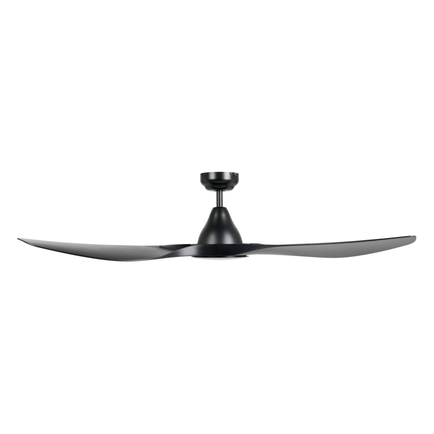 Eglo - Ventilateur de plafond LED/20W/230V 3000/4000/5000K Ø 132 cm noir + télécommande