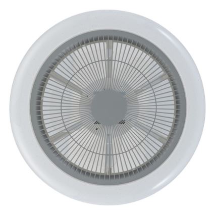 Eglo - LED Dimbaar ceiling fan LED/25,5W/230V grijs + afstandsbediening