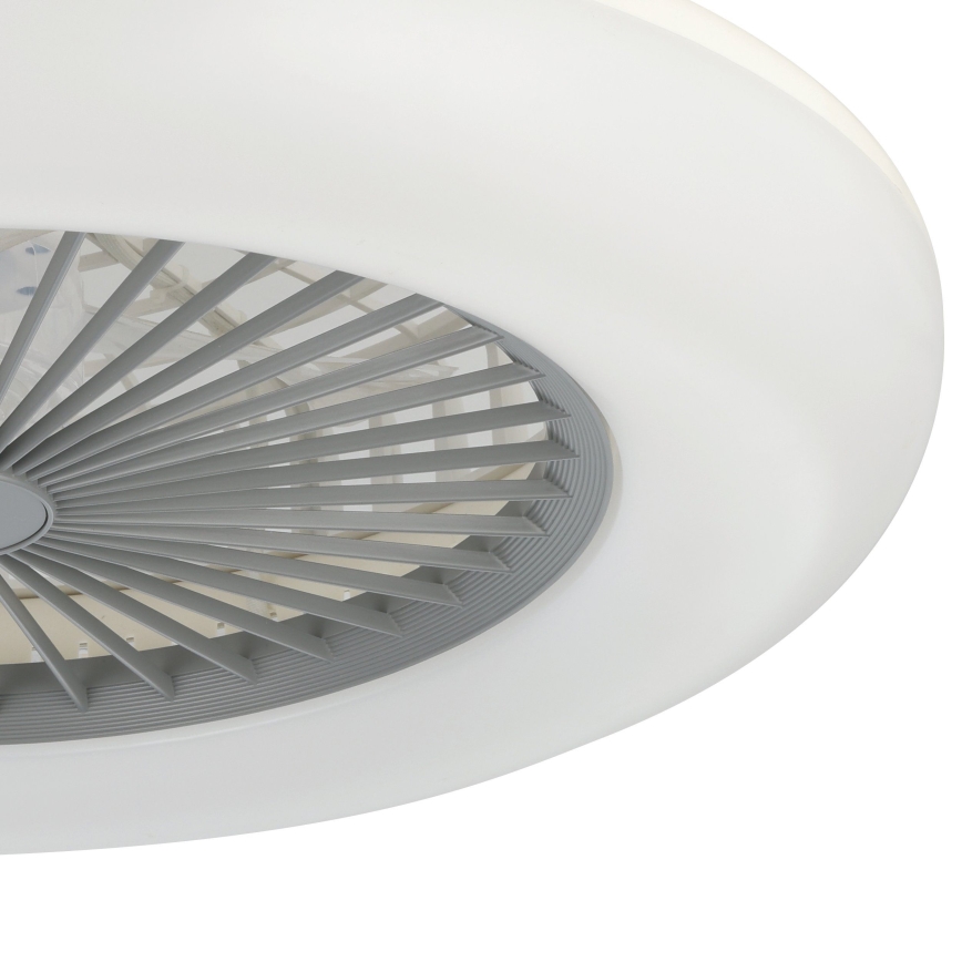 Eglo - LED dimbare plafondventilator 3xLED/12,6W/230V 2700-6500K Ø 55 cm grijs + afstandsbediening