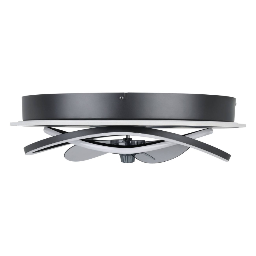 Eglo - Ventilateur de plafond LED dimmable 4xLED/9W/230V 2700-6500K Ø 50 cm noir + télécommande