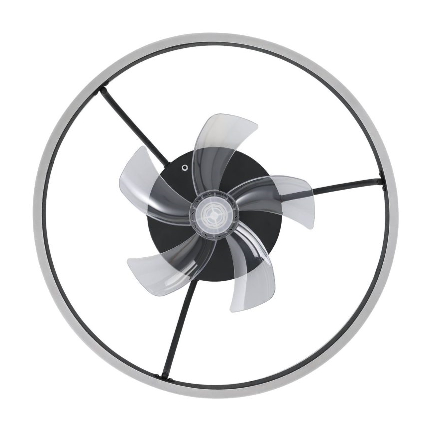 Eglo - LED RGBW dimbare plafondventilator LED/36W/230V 3000-6500K zwart + afstandsbediening