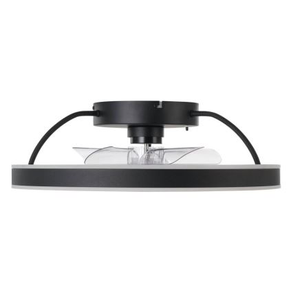 Eglo - LED RGBW dimbare plafondventilator LED/36W/230V 3000-6500K zwart + afstandsbediening