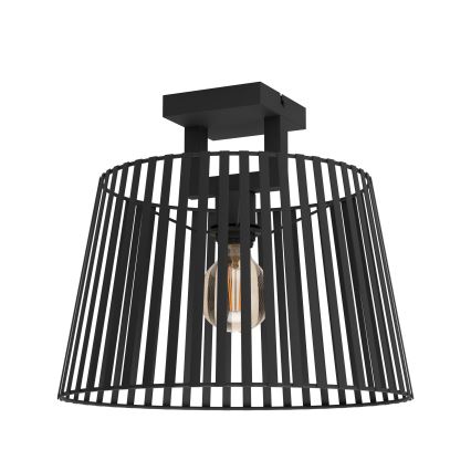 Eglo - Plafondlamp 1xE27/40W/230V zwart