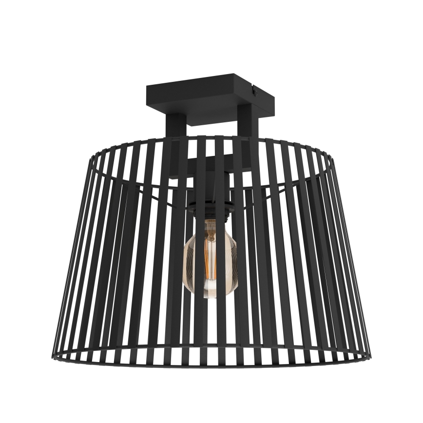 Eglo - Plafondlamp 1xE27/40W/230V zwart