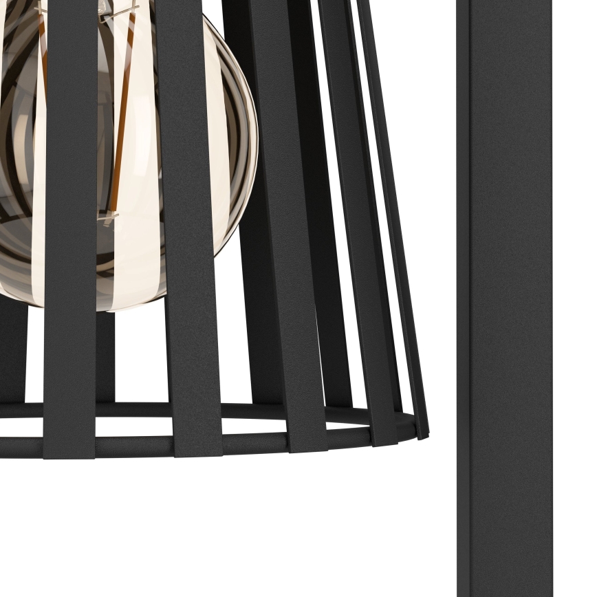 Eglo - Lampadaire 1xE27/40W/230V noir