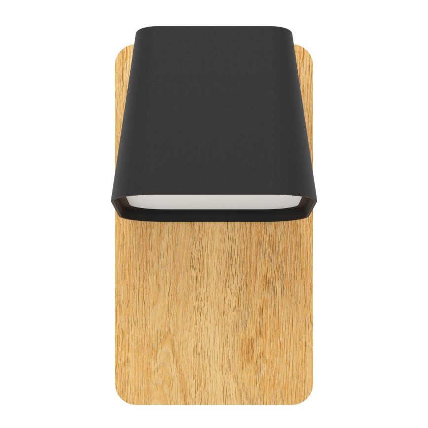 Eglo - Applique murale 1xE27/40W/230V noir/marron