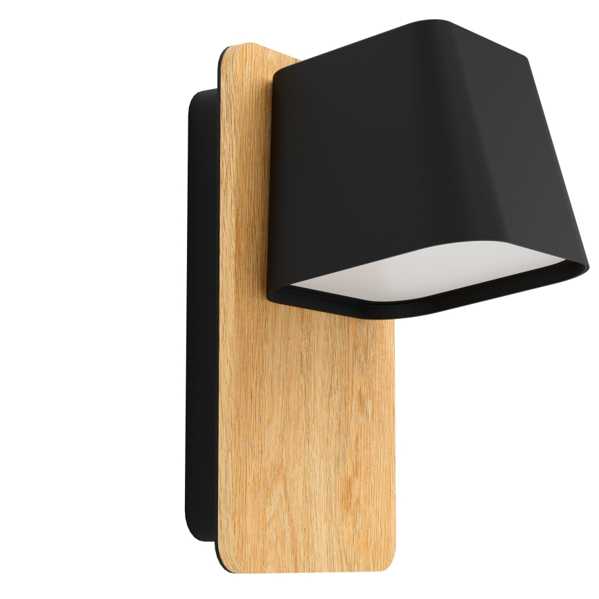 Eglo - Wandlamp 1xE27/40W/230V zwart/bruin